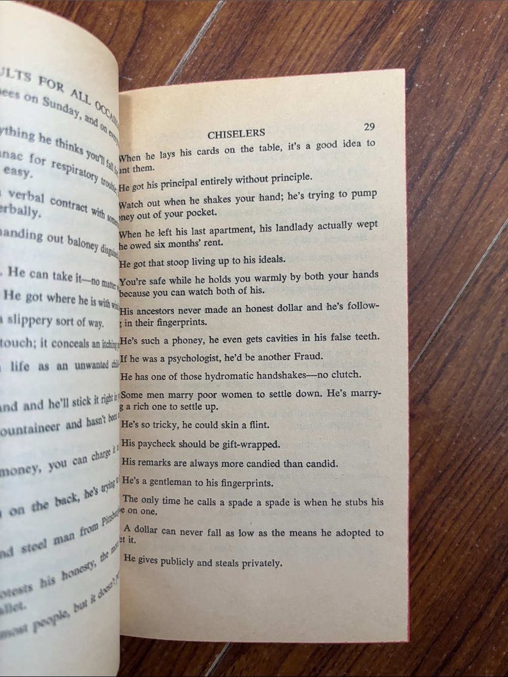 2000 Insults for All Occasions by Louis A. Safian | Paperback - Picture 9 of 9